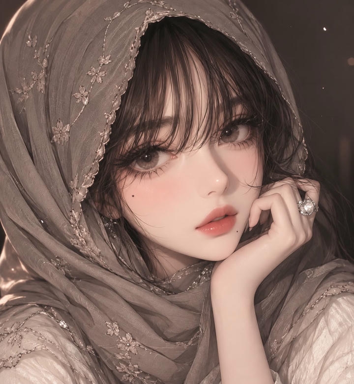 Attitude Hijab girl DP