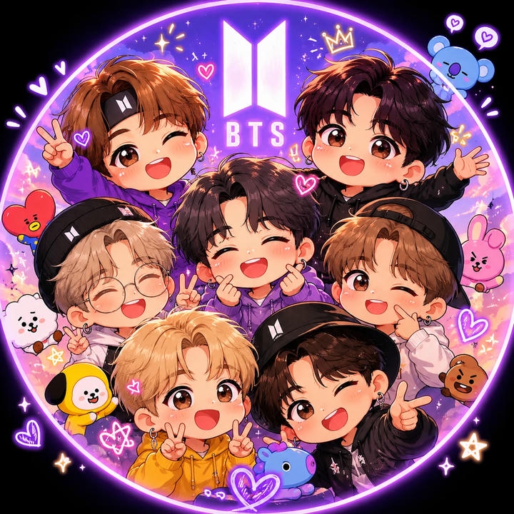 BTS DP HD chibi