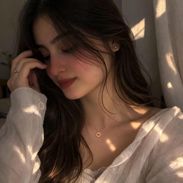 Beautiful hidden face DP for girls