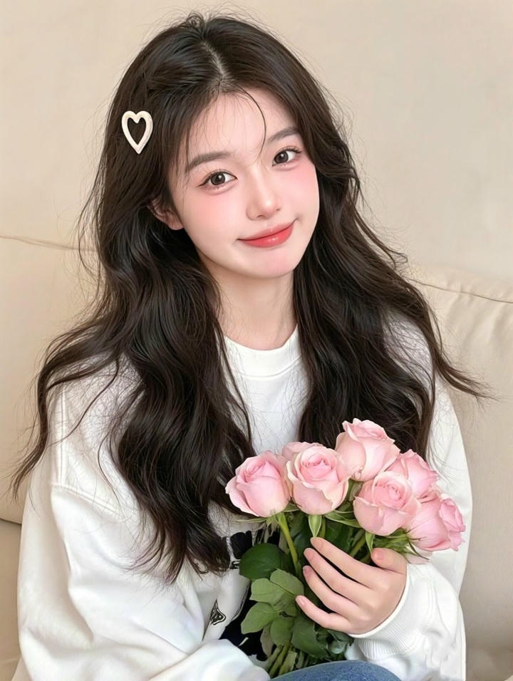 Cute girl pic smiling