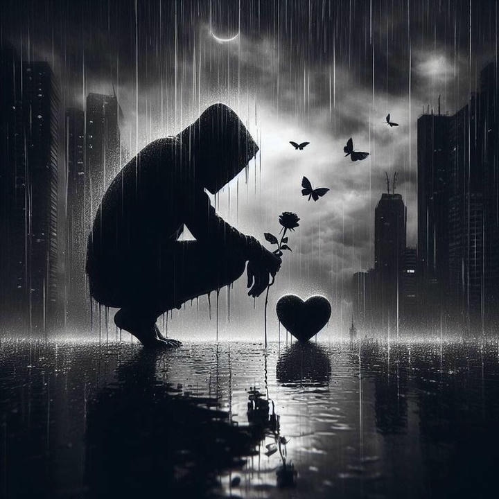 Dark Sad Boy DP