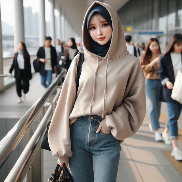 Hijab girl DP HD