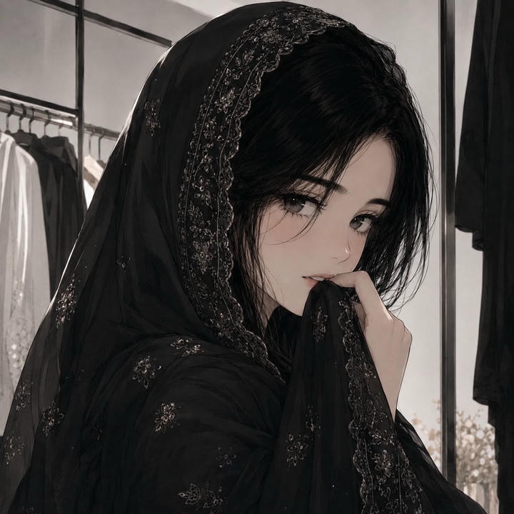 Hijab girl DP Pinterest