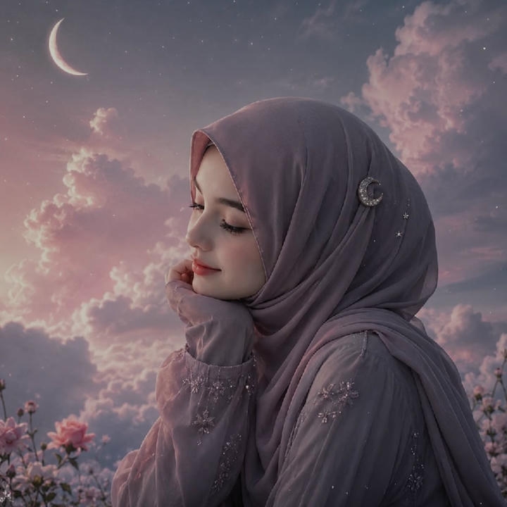 Hijab girl DP pic