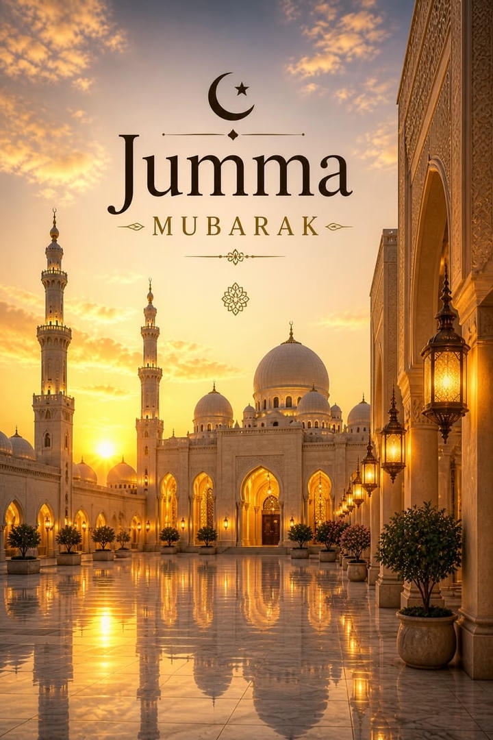 Jumma Mubarak greeting images