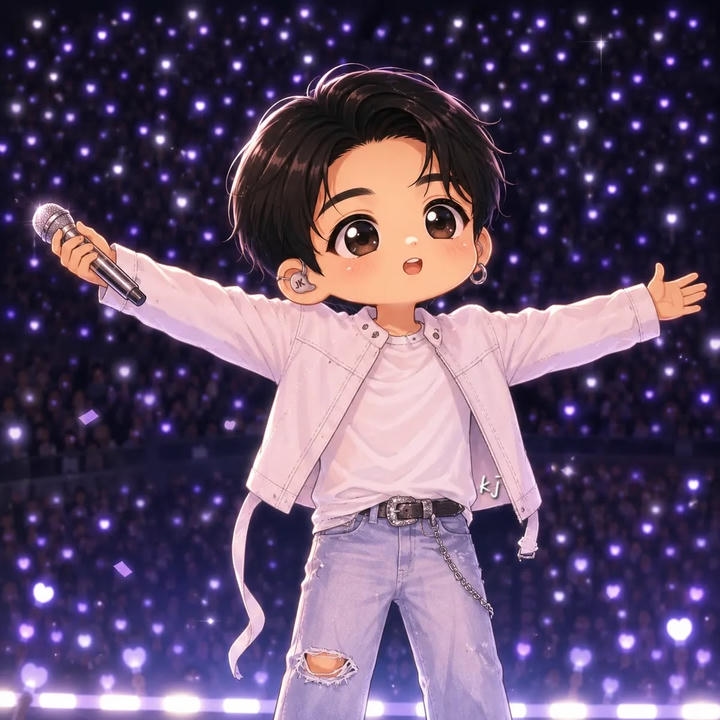 Jungkook BTS DP chibi