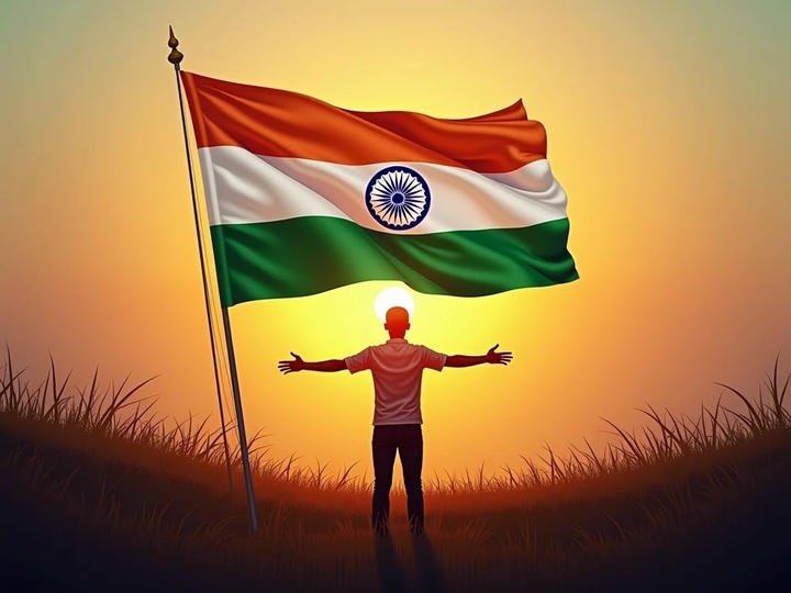 Tiranga DP for Instagram